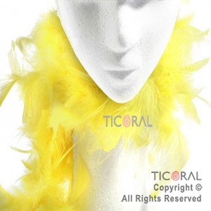 BOA HS2374-8 PLUMAS AMARILLO 2MTS (40GRS x 1