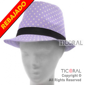 SOMB HS5288-6 GUAPO LILA C/LUNARES BLANCOS x 1