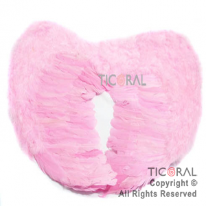ALAS HS2377-2 ANGEL DE PLUMAS ROSA x 1