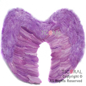 ALAS HS2377-3 PLUMAS VIOLETA x 1