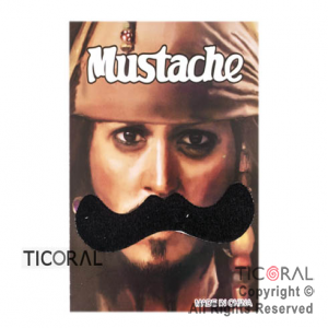 BIGOTE HS6068-6 CON ADHESIVO x1