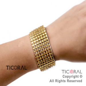 BRAZALETE HS6235-1 DIAMANTE ORO x 1