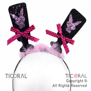 VINCHA HS6274 PLAYBOY CON BRILLITO X 1 VINCHA HS6274 PLAYBOY CON BRILLITO X 1