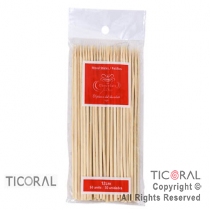PALITO BROCHETTE 12CM TCF096 (10 paquetes x 50)