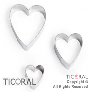 CORTANTE CORAZONES HS6917 X 3 CORTANTE CORAZONES HS6917 X 3