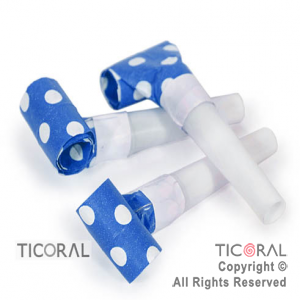 ASUSTA HS6876-6 LUNARES AZUL Y BLANCO x 12