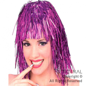 PELUCA HS6908-5 LACIA METALIZADA FUCSIA x 1