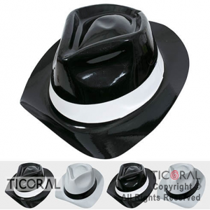 SOMB HS7122 GUAPO GANSTER PLASTICO LISO CON CINTA NEGRA X 5 SOMB HS7122 GUAPO GANSTER PLASTICO LISO CON CINTA NEGRA X 5