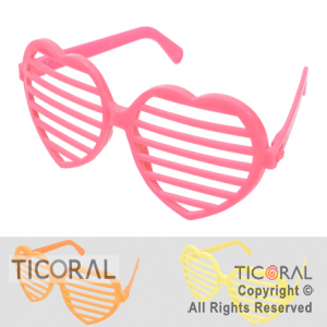 ANTEOJO FLOGUER FLUO FORMA CORAZON HS7475  X 3