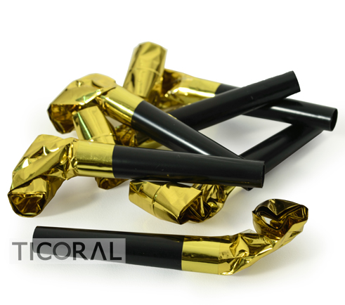 ASUSTA SUEGRA METALIZADO ORO Y NEGRO HS7801-1 x 50