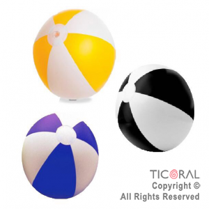 INFLABLE PELOTA DE COLORES 26 CM HS7316 x 12