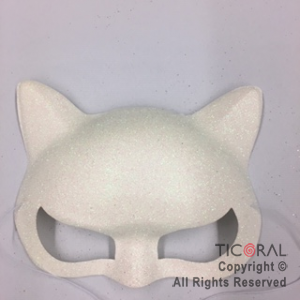 MASCARA ANTIFAZ GIBREADO GATO BLANCO HS8195 x 5