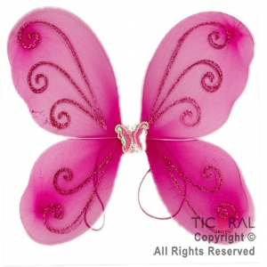 ALAS DE MARIPOSA FUCSIA HS8815 x 1