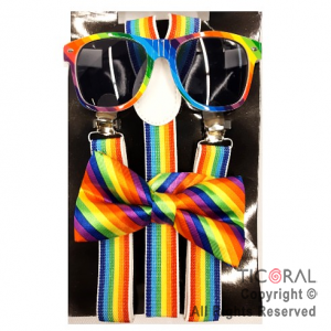 SET TIRADORES ANTEOJO Y MOÑO MULTICOLOR HS8682-10 x 1 SET TIRADORES ANTEOJO Y MOÑO MULTICOLOR HS8682-10 x 1