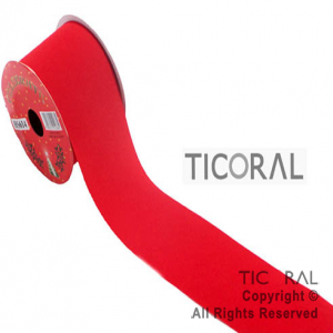 CINTA HS614 ROJA AFELPADA 6CM X 4.5MTS x 1