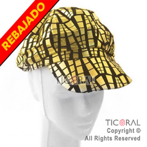 SOMB HS2684-1 GORRA TREN ORO Y NEGRO x 1