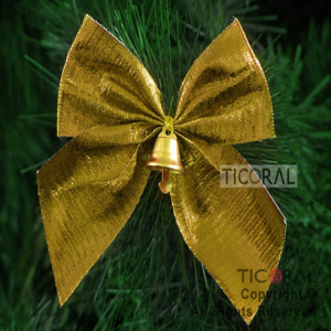 MOO HS535-2 CINTA ORO CAMPANITA x 3