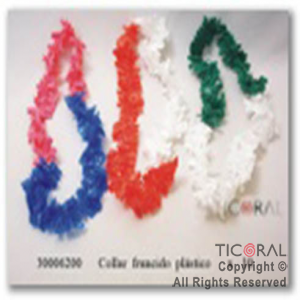 COLLAR FRUNCIDO PLASTICO x 10 COLLAR FRUNCIDO PLASTICO x 10