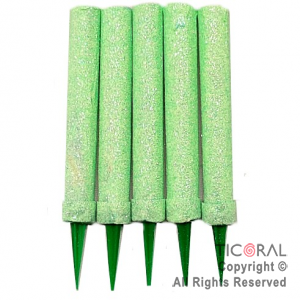 BENGALA CON GIBRE COLOR PASTEL VERDE X 1