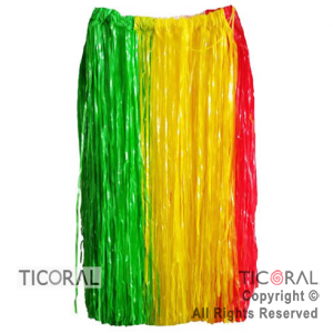(INACTIVO) POLLERA PLASTICA HAWAIANA x 1