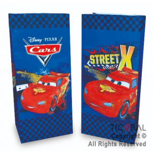 CARS 2019 BOLSITA PAPEL 12.5X24.5CM x 10