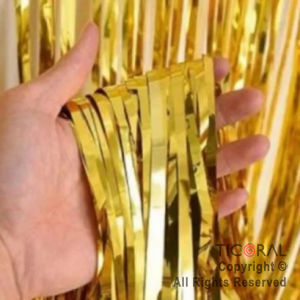 CORTINA METAL REFLEX ORO 2MTx 1MT x 1