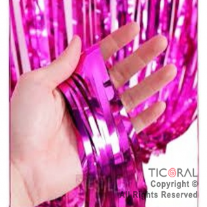 CORTINA METAL REFLEX FUCSIA 2MTx 1MT x 1