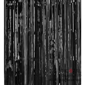 CORTINA LISA COLOR (IP) NEGRO 2.2 MT X 80CM x 1