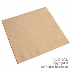 SERVILLETA PLENA KRAFT 33X33 SELECTA x 20