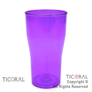 VASO COLA COLOR X 126 VIOLETA x 1
