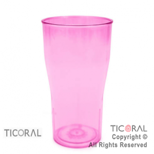 VASO COLA COLOR FUCSIA X 126