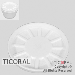 TAPA 20RL BLANCA TERMICA CON RESPIRADERO 2 PAQ x 50