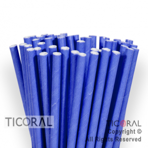 SORBETE POLIPAPEL COLOR AZUL FANTASIA 10 PAQ x 25 UNIDADES
