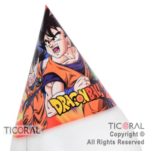 DRAGON BALL GORRO FELIZ CUMPLE x 10. Ticoral | Mayorista Cotillón y Repostería DRAGON BALL GORRO FELIZ CUMPLE x 10. Ticoral | Mayorista Cotillón y Repostería