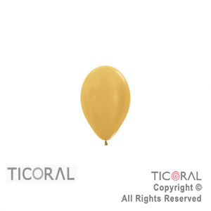 GLOBO S R5 METAL 570 DORADO x 50  