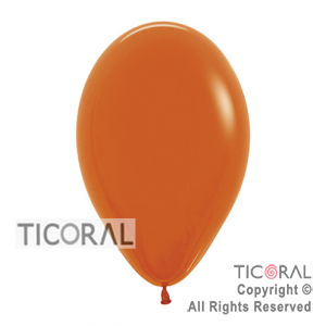 GLOBO S R12 FASHION 061 NARANJA x 50
