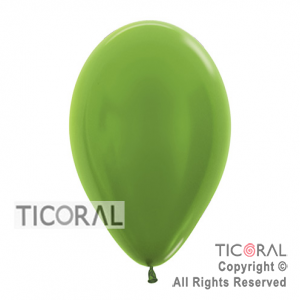 GLOBO S R12 METAL 531 VERDE LIMA x 50