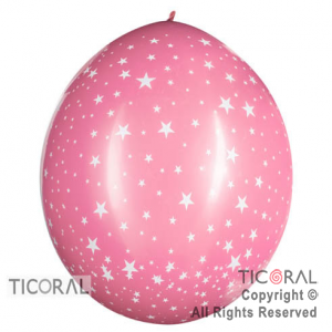 PIATA S R36 INF FASHION ESTRELLAS ROSA x 1