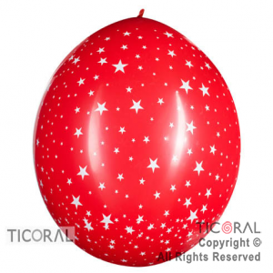 PIATA S R36 INF FASHION ESTRELLAS ROJA x 1