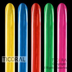 GLOBO S 260 CRISTAL SURTIDO x 50  