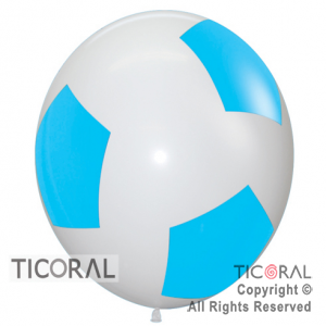 PIATA S R36 INF FASHION PELOTA FUTBOL BLANCO Y CELESTE x 1