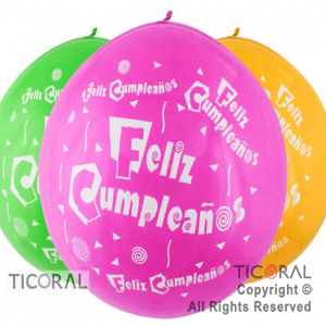 PIATA S P40 FASHION FELIZ CUMPLE FIESTA 2C COLORES SURTIDOS x 1