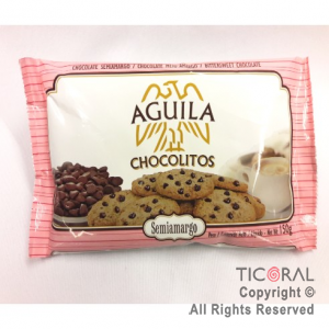 GOTAS MINI CHOCOLITOS SEMIAMARGO 24 X 150GR AGUILA