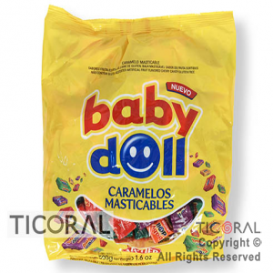 CARAMELOS MASTICABLES BABY DOLL X 500 GR
