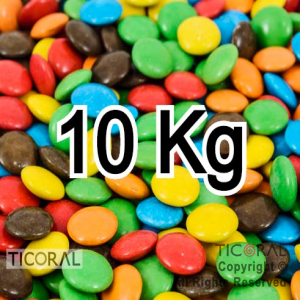 LENTEJA CONFITADA MULTICOLOR BALLCHOC x 10KG A GRANEL