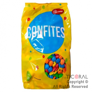 CONFITES LENTEJAS FRUTALES X 1KGRS