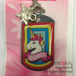 COLLAR UNICORNIO  X 10