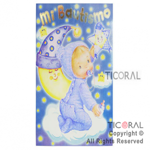 LUNA BAUTISMO NENE POSTER x 1