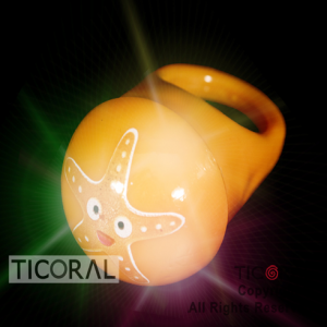 ANILLO LUMINOSO ESTRELLA DE MAR SILICONA HS8053 x 24 ANILLO LUMINOSO ESTRELLA DE MAR SILICONA HS8053 x 24