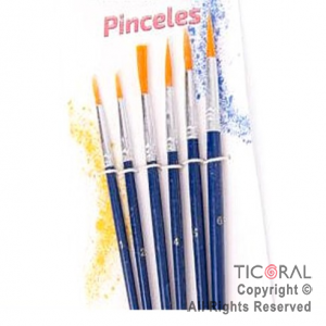 PINCEL CBX LINEA ECO NRO 2 PUNTA REDONDA X 6 MODELOS SURTIDOS